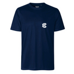 Teen Unisex Recycled Performance T-shirt Navy