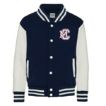 Collegejacka Kids Navy & Green
