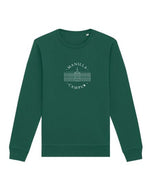 Teens Collegetröja Bottle Green