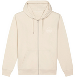 Teens Zip Hoodie Natural Raw