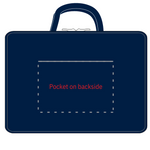 Laptopcase med handtag Navy
