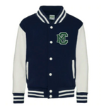 Collegejacka Teens Navy & Green