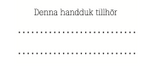 Handduk